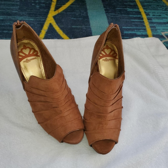 Fergalicious Shoes - Fergalicious Heels Brown Womans 7.5M
